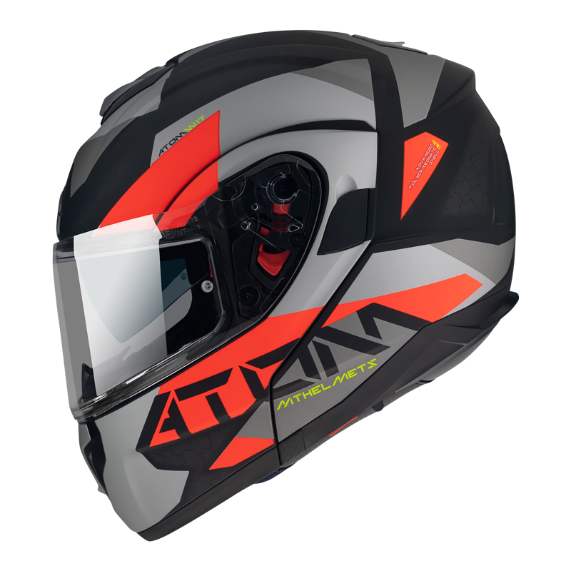 HELMET MT FU401SV ATOM SV W17 A5 ROJO BRILLO + Pinlock de regalo