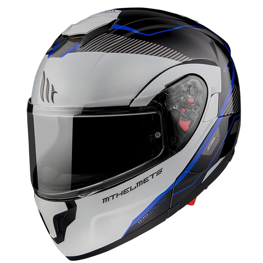 HELMET MT FU401SV ATOM SV B7 GLOSS + Pinlock de regalo