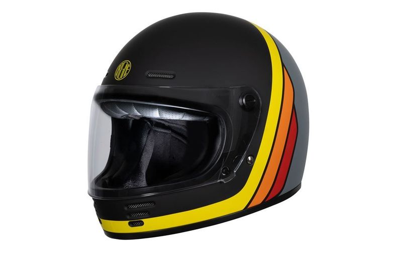 CASCO ORIGINE OMEGA SUMMIT YELLOW BLACK MATT (ECE22.06)