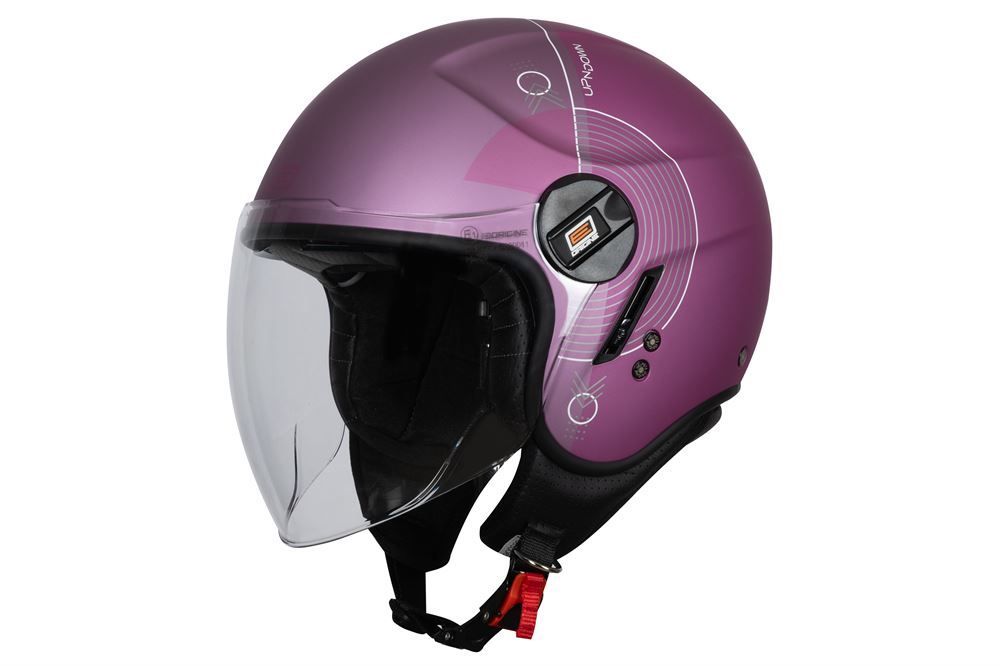 CASCO ORIGINE ALPHA UPNDOWN PURPLE MATT (ECE22.06)