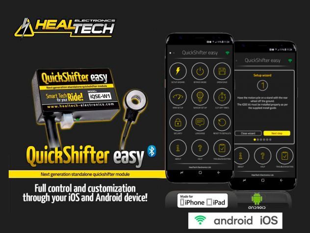 KIT DE CAMBIO ELECTRÓNICO WI-FI HEALTECH KTM SUPER DUKE GT 1290 2016-2023