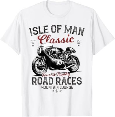 Camiseta Isla de Man Trophy Motorcycle Racing