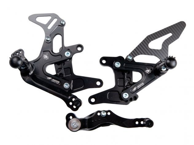 ESTRIBERAS TRASERAS AJUSTABLES ARAÑA MARCHA ATRÁS MV AGUSTA F3 SUPERSPORT MODEL
