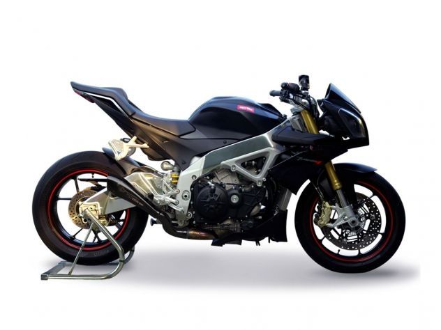 SILENCIADOR CERÁMICO HYDROFORM HP CORSE NEGRO APRILIA TUONO V4 1100 2015-2016