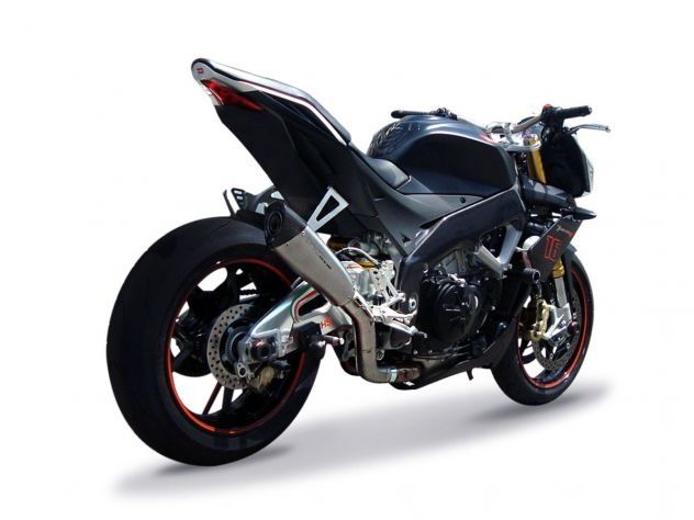 SILENCIADOR SATINADO HYDROFORM HP CORSE APRILIA TUONO V4 1100 2015-2016