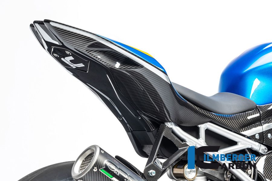 KIT DE COLA TRASERA DE ASIENTO INDIVIDUAL DE CARBONO ILMBERGER BMW S 1000 RR 2019-2022 STRADA