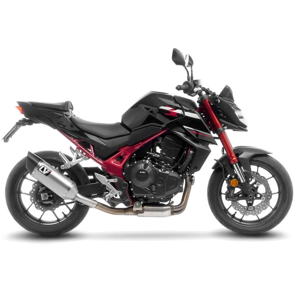 Silenciador LV-14R Stainless Steel Slip-On Muffler LEOVINCE MUFFLER LV-14 R HONDA CB 750 HORNET SS 2023 - 2024 Homologado