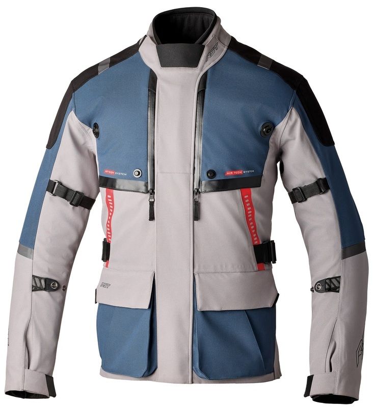 Chaqueta textil RST Pro Series Vulcan CE hombre - Plata / Azul