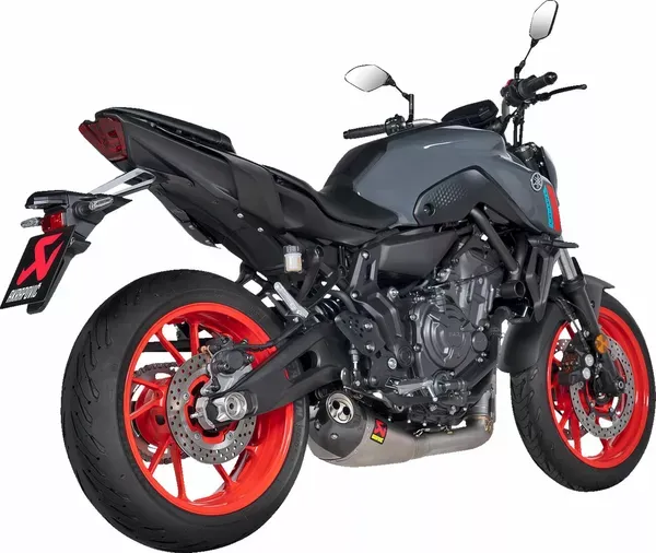 Sistema de escape Racing Line AKRAPOVIC EXHAUST RAC TI/CF YAMAHA MT-07 / XSR / TRACER 7