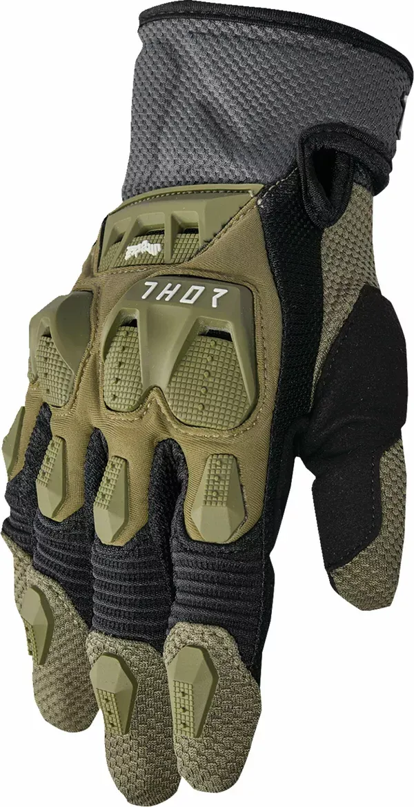 Guantes THOR GLOVE TERRAIN ARMY/CHARCOAL