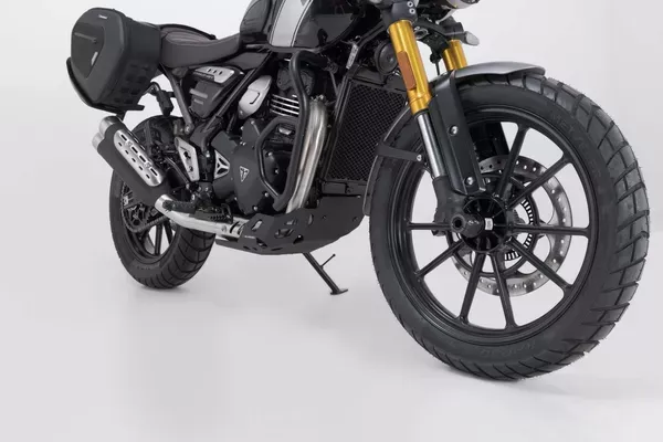 Protector de motor. Negro. Triumph Scrambler 400 X (23-).