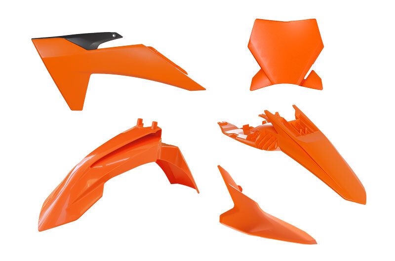 Kit de plástica RACETECH - 4 piezas KTM 65 SX