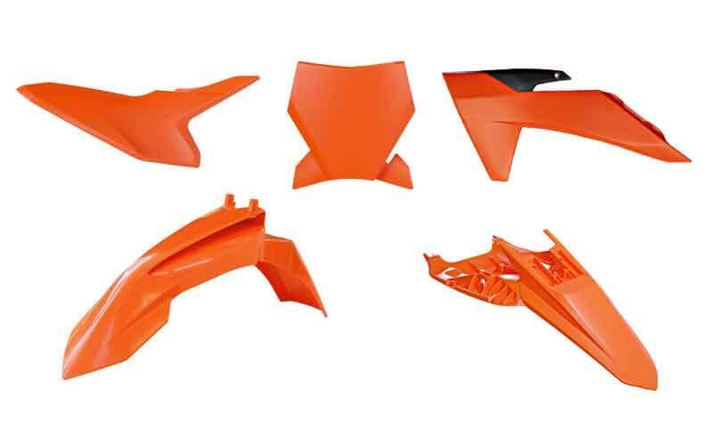 Kit de plástica RACETECH - 4 piezas KTM 50 SX