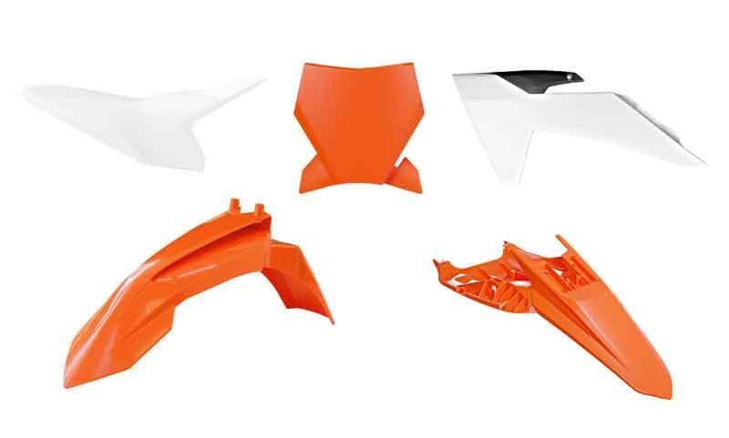 Kit de plástica RACETECH - 4 piezas KTM 50 SX