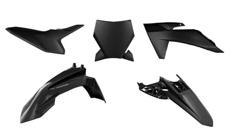 Kit de plástica RACETECH - 4 piezas KTM 50 SX