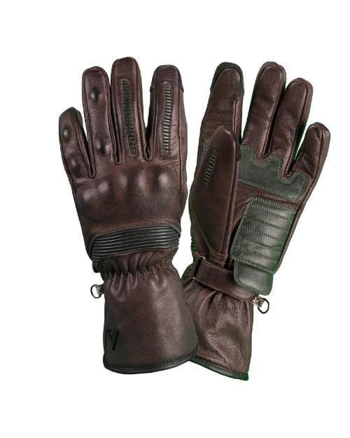 Guantes Lyon Man Marrón/Verde
