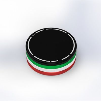 Tapón de líquido de freno tricolor KBike para Ducati