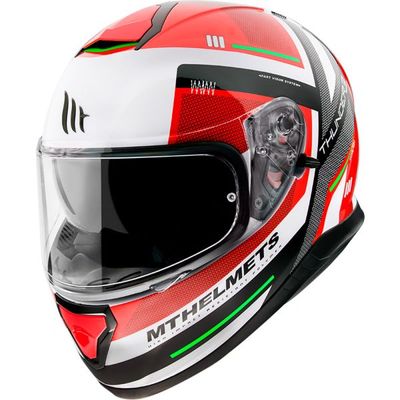 Mt Helmets MT FF102SV Thunder 3 SV CARRY C5 Rojo Perla Brillo