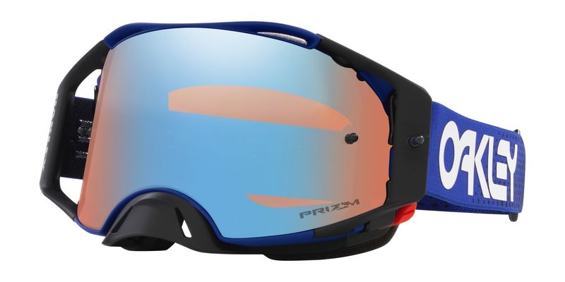 Gafas OAKLEY Airbrake MX - Moto Blue B1B Lente Prizm MX Sapphire Gafas OAKLEY Airbrake MX - Moto Blue B1B Lente Prizm MX Sapphire