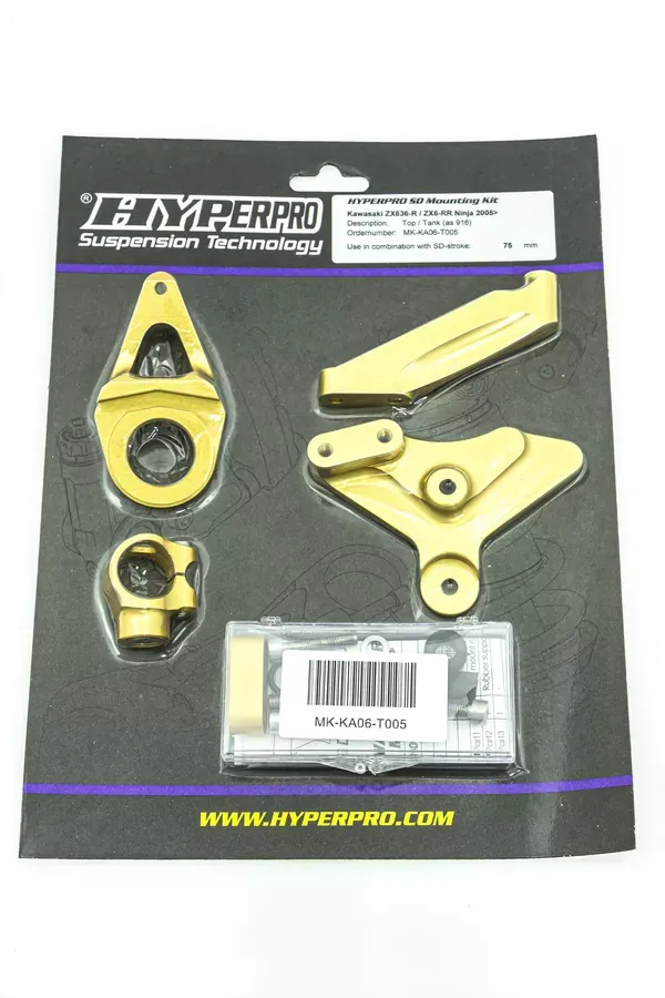 Kits de montaje de amortiguadores de dirección HYPERPRO DMP MNT KAW ZX-6R/RR 05-06