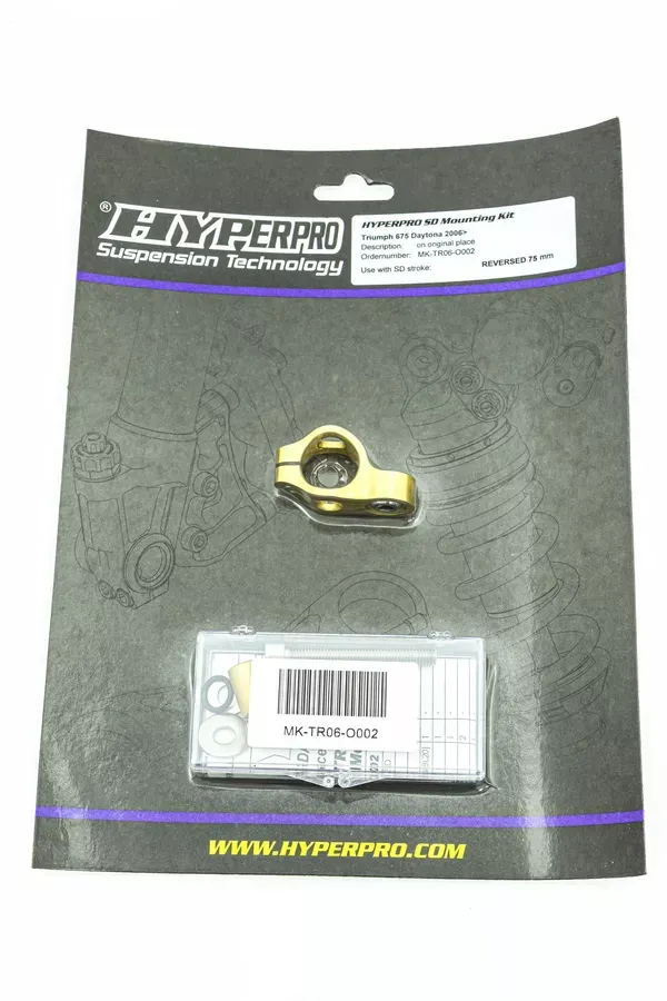 Kits de montaje de amortiguadores de dirección HYPERPRO DMP MNT TRI DAYTONA 675 06-12
