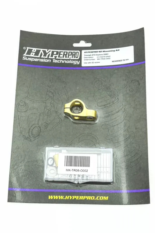 Kits de montaje de amortiguadores de dirección HYPERPRO DMP MNT TRI DAYTONA 675 06-12