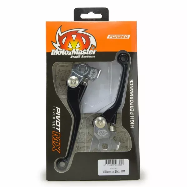 Set de manetas pivotantes MOTO-MASTER PIVOT LEVER SET BLACK para YAMAHA YZ
