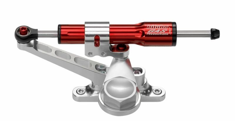 Kit de amortiguador de dirección BITUBO Red Steering Damper Kit OEM Position Position Kawasaki ZX10R