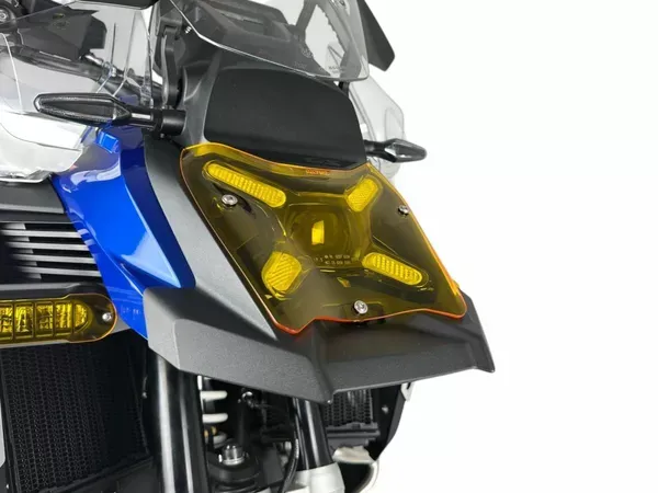 Protector de foco delantero WRS HEADLIGHT PROTECTION R1300GS ADVENTURE YELLOW