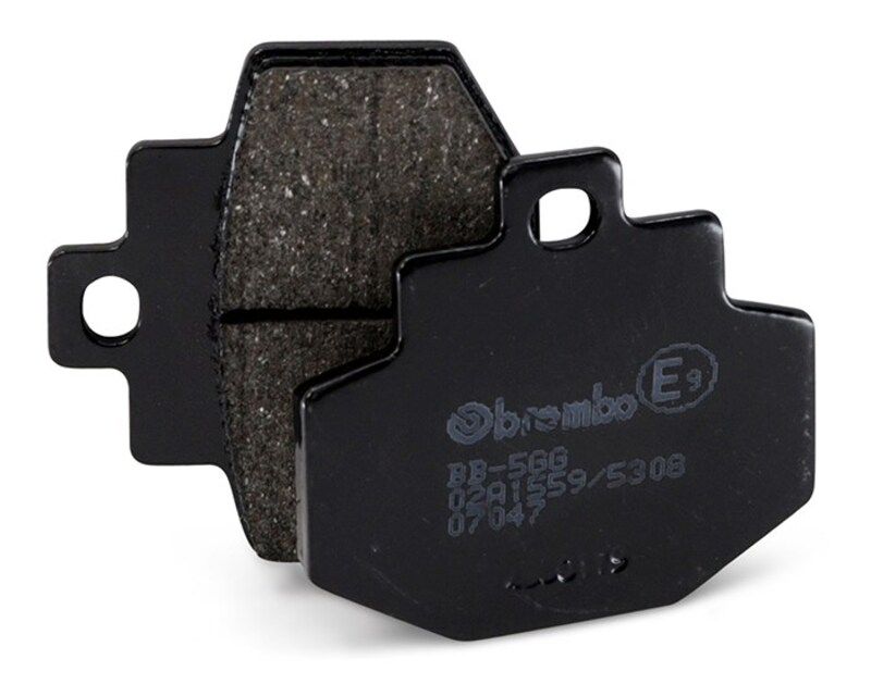 Pastillas de freno orgánicas Brembo 07047 para Benelli/ Derbi/ Piaggio/ Vespa