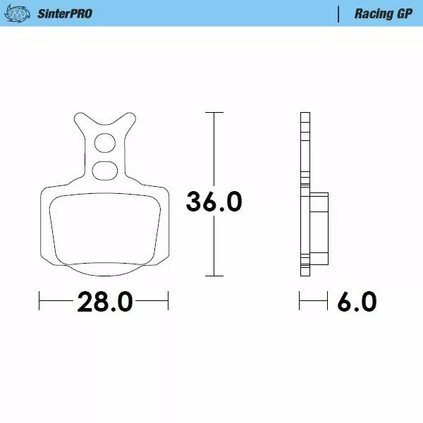 Pastillas de freno sinterizadas offroad Racing GP PRO para GAS GAS/ HUSQVARNA/ KTM