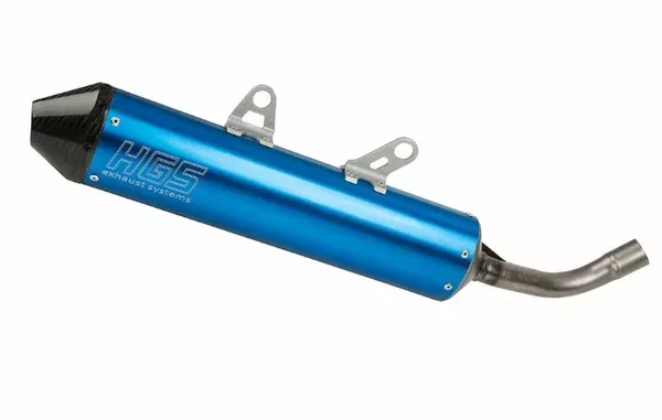 Silenciador  HGS SILENCER HGS YAMAHA YZ125 02-25 BLUE/CARB