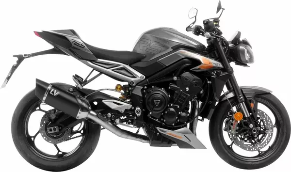 Sistema de escape LEOVINCE EXHAUST LV-14 TRIUMPH 765 BLACK