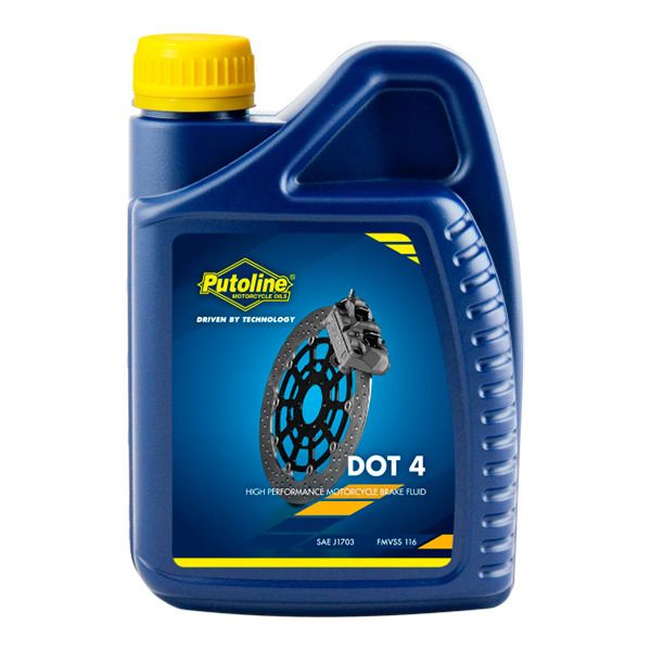 Líquido de frenos Putoline DOT 4 Brake Fluid 1L