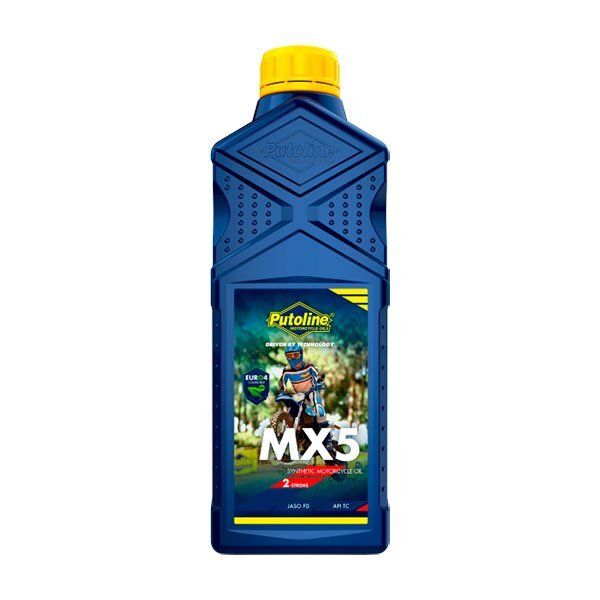 Aceite Putoline MX5 2T Ester Tech 2T 1L