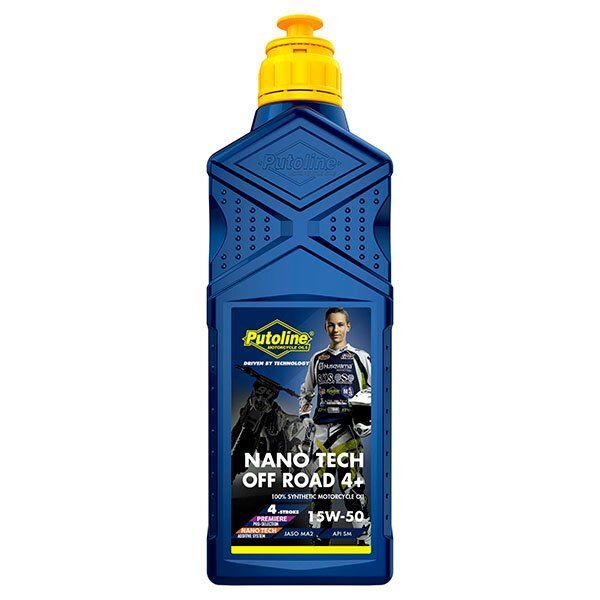 Aceite Putoline Off-Road Nano Tech4+ 15W50 1L