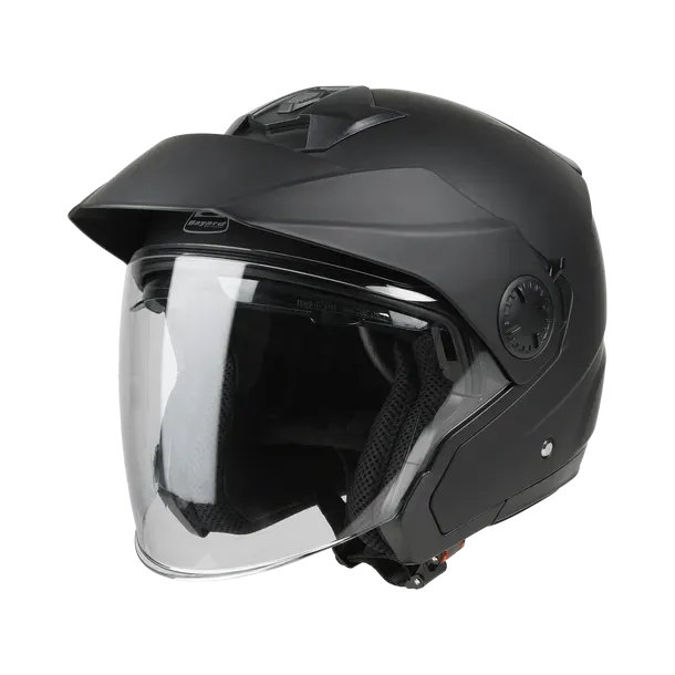 Casco Bayard XP-66 S Quasar with peak & Viso (3 in1) Negro