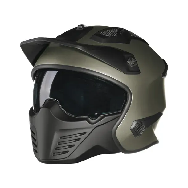 Casco Bayard XP-69 S Draco Hybrid Gris Plano