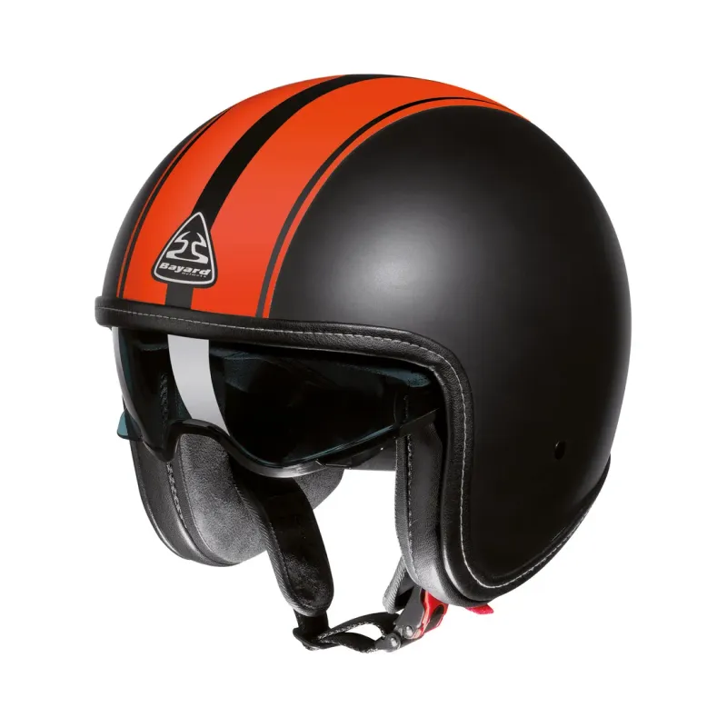 Casco Bayard XP-18 S v2 Negro/Naranja