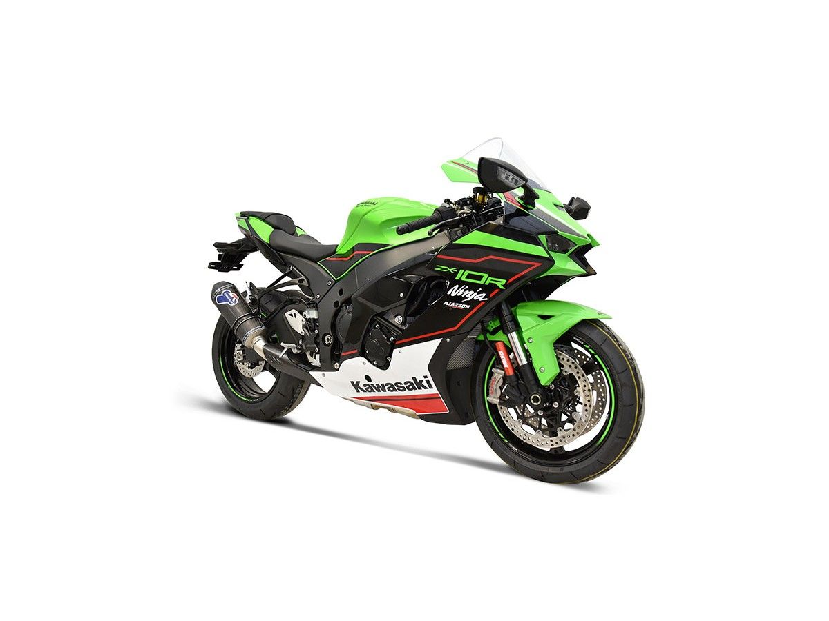 Sistema de escape de titanio y carbono Termignoni Kawasaki ZX-10RR 2020-24