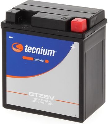 Batería TECNIUM activada de fábrica BTZ8V para Honda CB500/ CMX 500/ CFR/ FORZA/ PCX - Yamaha MT03/ XMAX/ TRICITY/ YZFR3