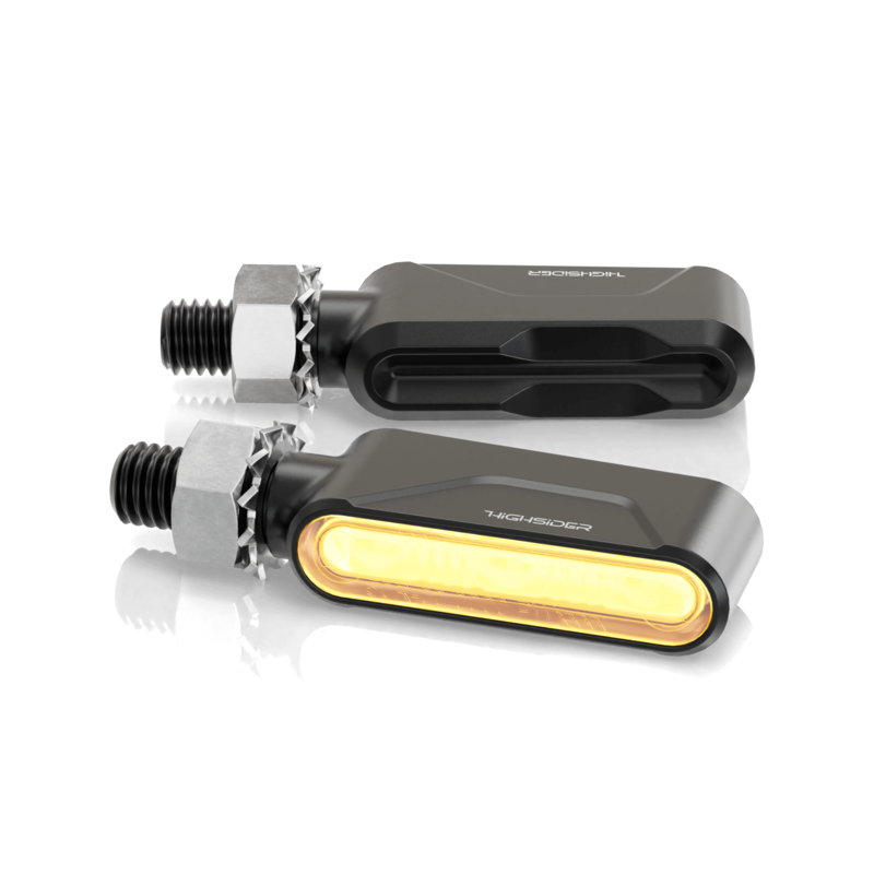 Juego de intermitentes LED HIGHSDIER Esagano-RS Homologados