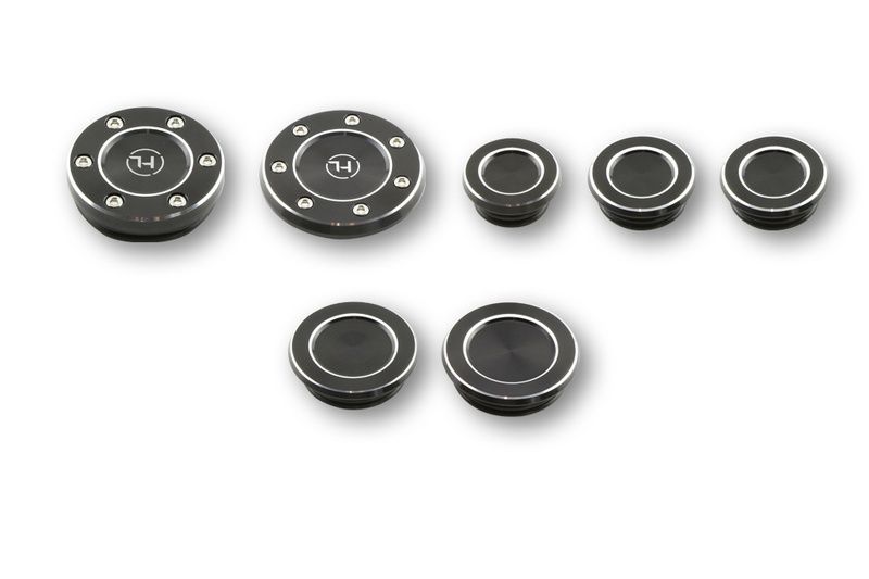 Juego de tapas de chasis HIGHSIDER Set A (7 piezas) para BMW RnineT de 2014-2016