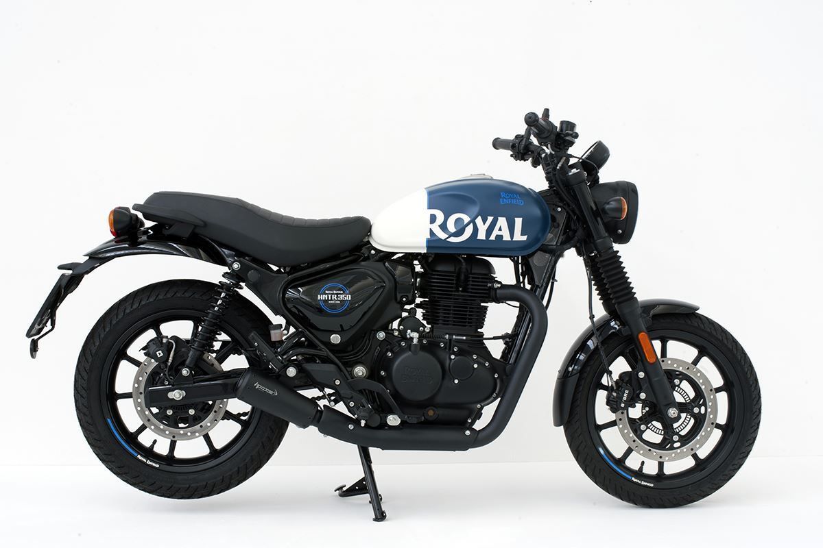 SILENCIADOR HP CORSE GP-07 NEGRO ROYAL ENFIELD HNTR 350 2022-2024