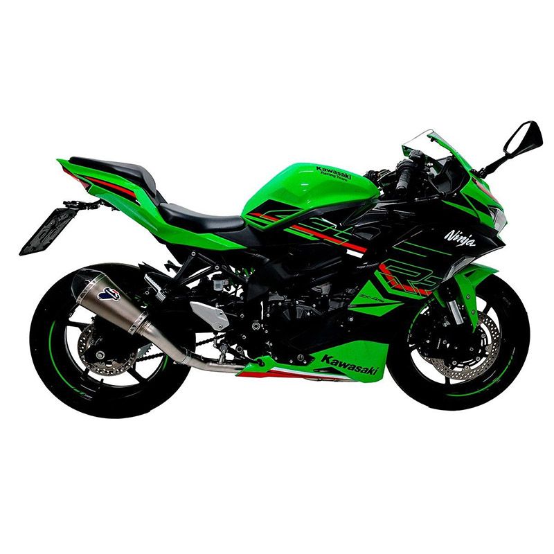 SISTEMA DE ESCAPE COMPLETO TERMIGNONI RELEVANCE ACERO CONICO KAWASAKI ZX-4RR 24-25