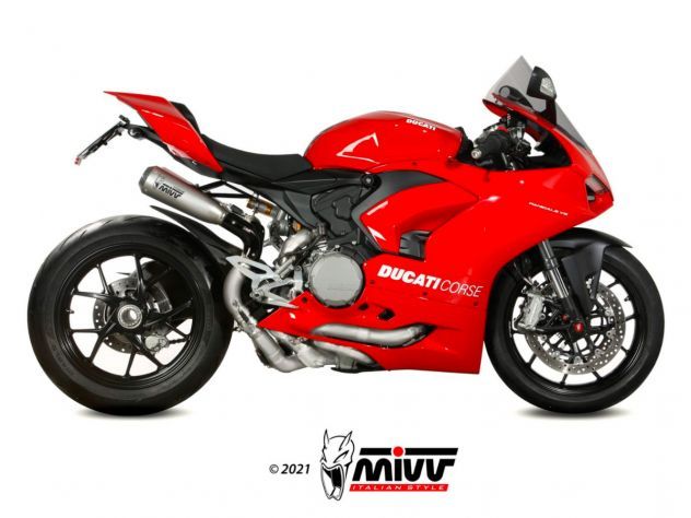 ESCAPE COMPLETO EVO ALTO X-M1 MIVV TITANIO DUCATI PANIGALE V2 2020-2024