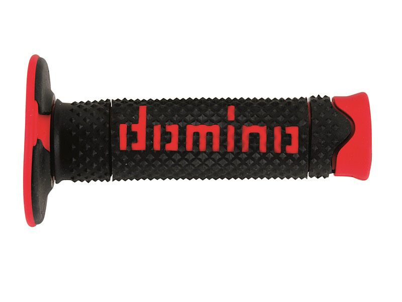 Puños off road DOMINO DSH negro/rojo A26041C4240