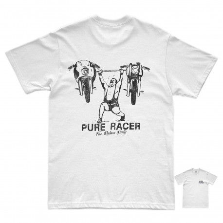 CAMISETA PURERACER PURE STRENGTH WHITE