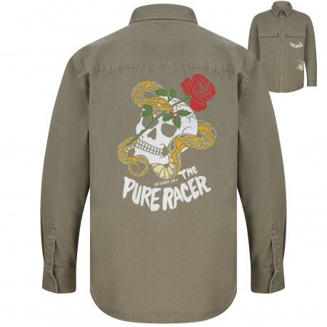 CAMISA PURERACER NEVER BROKEN KHAKI