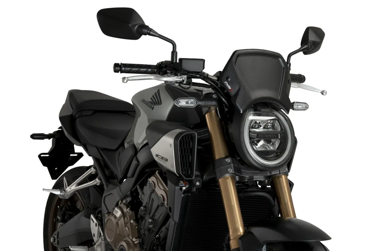 Placa Frontal Aluminio HONDA CB650R NEO SPORTS CAFE ECLUTCH 2025